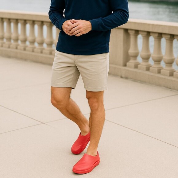 STAND+ Unisex AntiGrav1 Ultralight Standing Energy Recovery Shoes Red M7/W9 - Picture 4 of 13